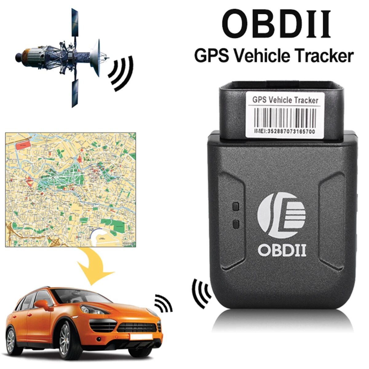  ̴ OBD2 GPS  GPRS ǽð ڵ GSM OBDII 2 TK206     溸   ġ ý